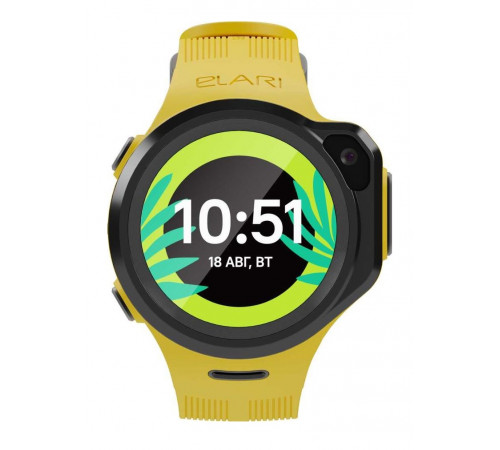 Smart watch ELARI KidPhone 4GR, 1.3", yellow